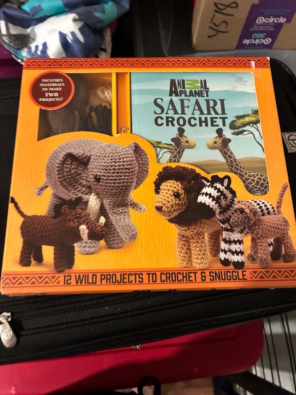 Animal Planet Safari Crochet Kit by Thunder Bay Press